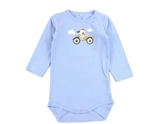 Name It chambray blue hundeprint body